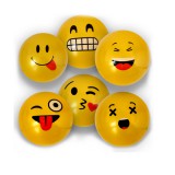 Magic Toys Emoji mintás gumilabda többféle változatban 23cm