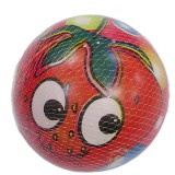 Magic Toys Eper mintás gumilabda 23cm-es