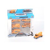 Magic Toys Építőipari 6db-os jármű szett