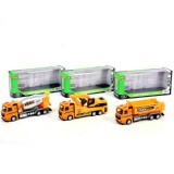 Magic Toys Építőipari hátrahúzós teherautók háromféle változatban