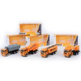 Magic Toys Építőipari teherautó 17cm többféle változatban 1db