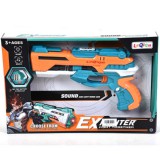 Magic Toys ExFighter elektromos játék pisztoly fény és hang effektekkel