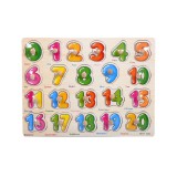 Magic Toys Fa számos puzzle 0-20-ig