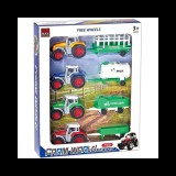 Magic Toys Farm traktor utánfutóval 8db-os szett