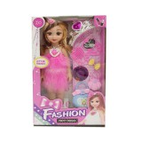 Magic Toys Fashion divatbaba kiegészítőkkel és tiarával