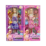 Magic Toys Fashion divatbaba kiegészítőkkel kétféle változatban