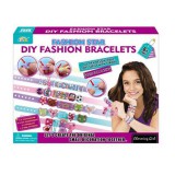 Magic Toys Fashion Star karkötőkészítő szett betűkkel és kiegészítőkkel