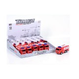 Magic Toys Fire Truck: Lendkerekes tűzoltóautó többféle változatban 13cm