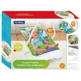 Magic Toys Fitch Baby: Esőerdős foglalkoztató babafotel hanggal és rezgéssel