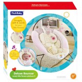 Magic Toys Fitch Baby: Szívecskés bébi bölcső hanggal és rezgéssel