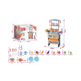 Magic Toys Fiús játékkonyha kiegészítőkkel 55x20x36cm