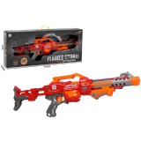 Magic Toys Flames Storm szivacslövő puska piros színben 75cm