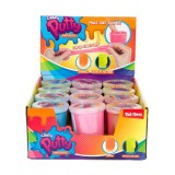 Magic Toys Fluoreszkáló puki hangot adó slime trutyi több változatban 1db