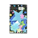 Magic Toys Fluoreszkáló sötétben világító csillagok szett
