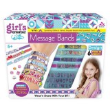 Magic Toys Girl's Creator karkötő készítő szett betűs gyöngyökkel