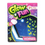 Magic Toys Glow'N Fun Lovas fluoreszkáló dekor matrica