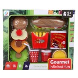 Magic Toys Gourmet hamburgeres élelmiszer készlet