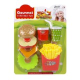Magic Toys Gourmet hamburgeres étel szett