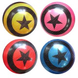 Magic Toys Gumilabda nagy csillagos mintával 23cm-es többféle változatban