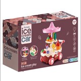 Magic Toys Gurulós jégkrém bár játék szett fénnyel és hanggal