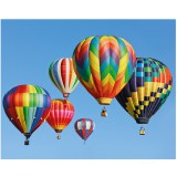 Magic Toys Gyémántszemes kirakó: Hőlégballon gyémántfestő szett 40x50cm