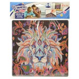 Magic Toys Gyémántszemes kirakó: Oroszlán gyémántfestő szett 20x20cm