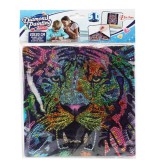 Magic Toys Gyémántszemes kirakó: Tigris gyémántfestő szett 20x20cm