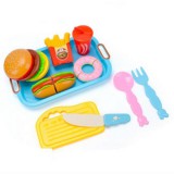 Magic Toys Gyors éttermi menü tálcával 10db-os játékszett