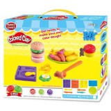 Magic Toys Hamburger készítő gyurma szett kiegészítőkkel