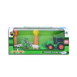 Magic Toys Happy Farm Tolólapos traktor állatokkal
