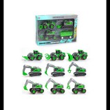 Magic Toys Három darabos munkagép szett többféle változatban