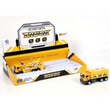 Magic Toys Hátrahúzós építőipari teherautó 1:55 kétféle változatban