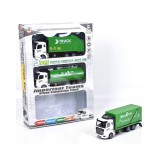Magic Toys Hátrahúzós szállító teherautó szett 3db-os