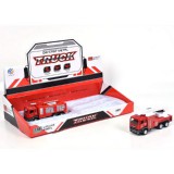 Magic Toys Hátrahúzós tűzoltósági teherautó 1:55 kétféle változatban