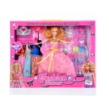 Magic Toys Hercegnő Divatbaba játékszett kiegészítőkkel