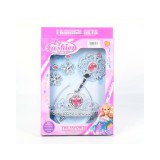 Magic Toys Hercegnő szépség szett fülbevalóval és kiegészítőkkel