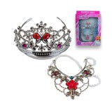 Magic Toys Hercegnős szépségszett tiarával és nyaklánccal