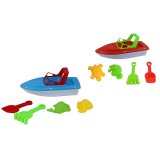 Magic Toys Homokozó szett hajóval kézféle változatban