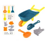 Magic Toys Homokozó szett talicskával 4db-os szett