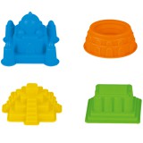 Magic Toys Homokvár 4db-os homokozó forma szett