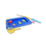 Magic Toys Horgászjáték felfújható medencével és teleszkópos horgászbottal