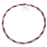 Magic Toys Hullahopp karika 37cm-es lila-ezüst színben
