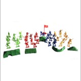 Magic Toys Játék katona csomag dobozban 70db-os