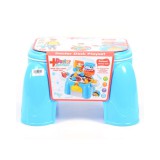 Magic Toys Játék orvosi készlet hordozható tároló ülőkével