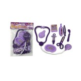 Magic Toys Játék orvosi szett lila színben sztetoszkóppal