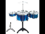 Magic Toys Jazz Drum állványos 4 részes kék dob játékszett