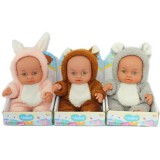 Magic Toys Jelley baba állatos ruhában 20cm