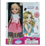 Magic Toys Jenny baba fénnyel és hanggal 30cm