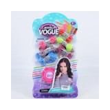 Magic Toys Jewelry Vouge: DIY barátság karkötő készítő készlet színes fonalakkal