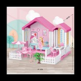 Magic Toys Katie hercegnő háza babával